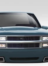 1988-1999 Chevrolet C Series K Series Pickup 1992-1999 Tahoe Yukon Suburban Duraflex SS Look Front Bumper Cover - 1 Piece                                     - 109530 - Image 8
