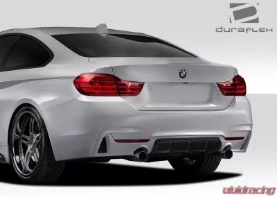 2014-2020 BMW 4 Series F32 Duraflex M Performance Look Rear Diffuser - 1 Piece - 109543
