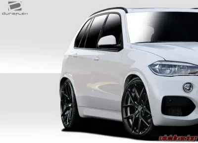 2014-2018 BMW X5 F15 Duraflex M Sport Look Side Skirt Rocker Panels - 2 Piece - 109547