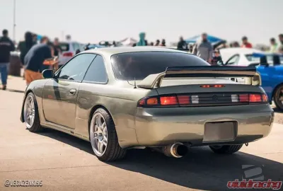 1995-1998 Nissan 240SX S14 Duraflex N Sport Rear Add Ons Spat Extensions - 2 Piece - 109555