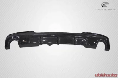 2011-2016 BMW 5 Series F10 Carbon Creations M Performance Look Rear Diffuser ( will only fit M Sport Bumpers) - 1 Piece - 109558