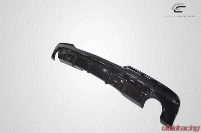 2011-2016 BMW 5 Series F10 Carbon Creations M Performance Look Rear Diffuser ( will only fit M Sport Bumpers) - 1 Piece - 109558