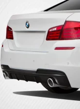 2011-2016 BMW 5 Series F10 Carbon Creations M Performance Look Rear Diffuser ( will only fit M Sport Bumpers) - 1 Piece                                     - 109558 - Image 2
