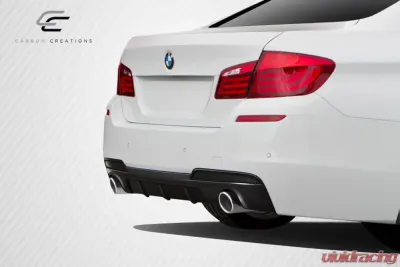 2011-2016 BMW 5 Series F10 Carbon Creations M Performance Look Rear Diffuser ( will only fit M Sport Bumpers) - 1 Piece - 109558