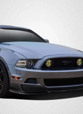 2013-2014 Ford Mustang Carbon Creations R500 Front Lip Under Air Dam Spoiler - 1 Piece                                     - 109566 - Image 2