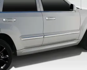 2005-2010 Jeep Grand Cherokee Duraflex SRT Look Side Skirt Rocker Panels - 2 Piece