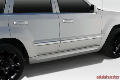 2005-2010 Jeep Grand Cherokee Duraflex SRT Look Side Skirt Rocker Panels - 2 Piece - 109588