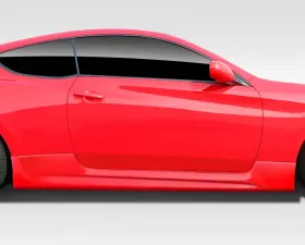 2010-2016 Hyundai Genesis Coupe 2DR Duraflex AM-S GT Side Skirt Rocker Panels - 2 Piece