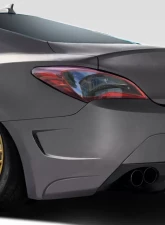 2010-2016 Hyundai Genesis Coupe 2DR Duraflex AM-S GT Rear Bumper Cover - 1 Piece                                     - 109596 - Image 2