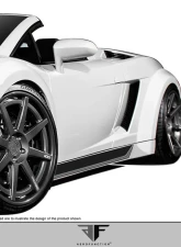 2004-2008 Lamborghini Gallardo AF-1 Wide Body Side Skirt Rocker Panels ( GFK ) - 2 Piece                                     - 109603 - Image 2