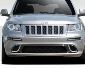 2011-2013 Jeep Grand Cherokee Duraflex SRT Look Front Bumper Cover - 1 Piece