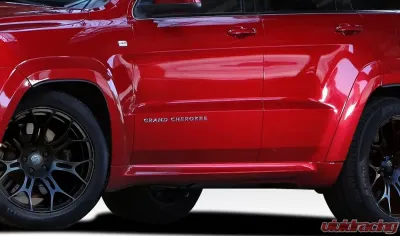 2011-2015 Jeep Grand Cherokee Duraflex SRT Look Side Skirt Rocker Panels - 2 Piece - 109617