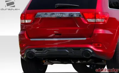 2011-2015 Jeep Grand Cherokee Duraflex SRT Look Rear Bumper Cover - 1 Piece - 109618