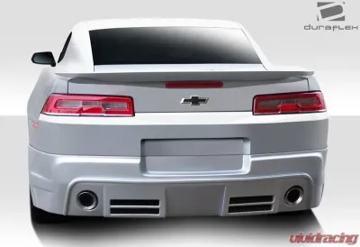 2014-2015 Chevrolet Camaro Duraflex Racer Rear Lip Under Air Dam Spoiler - 1 Piece - 109649