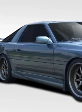 1986-1992 Toyota Supra Duraflex AB-F Side Skirt Rocker Panels - 2 Piece                                     - 109657 - Image 2