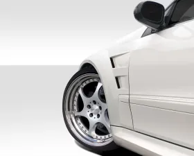 2003-2009 Mercedes CLK W209 Duraflex Black Series Look Wide Body Front Fenders - 2 Piece