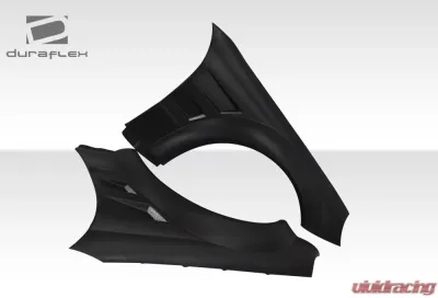 2003-2009 Mercedes CLK W209 Duraflex Black Series Look Wide Body Front Fenders - 2 Piece - 109665