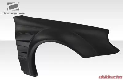 2003-2009 Mercedes CLK W209 Duraflex Black Series Look Wide Body Front Fenders - 2 Piece - 109665