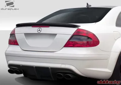 2003-2009 Mercedes CLK W209 Duraflex Black Series Look Wide Body Rear Bumper Cover - 1 Piece - 109668