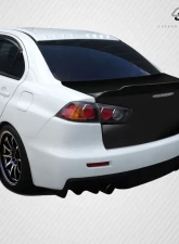 2008-2017 Mitsubishi Lancer / Lancer Evolution 10 Carbon Creations GT Concept Trunk - 1 Piece                                     - 109673 - Image 2