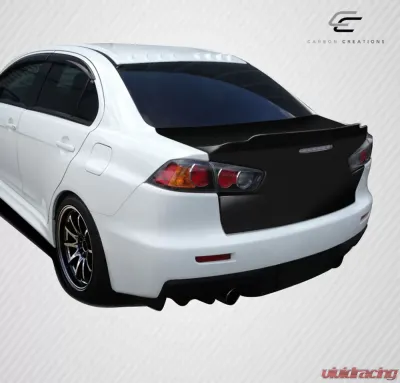 2008-2017 Mitsubishi Lancer / Lancer Evolution 10 Carbon Creations GT Concept Trunk - 1 Piece - 109673