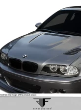 2001-2006 BMW M3 E46 AF-2 Hood ( GFK )- 1 Piece                                     - 109678 - Image 3