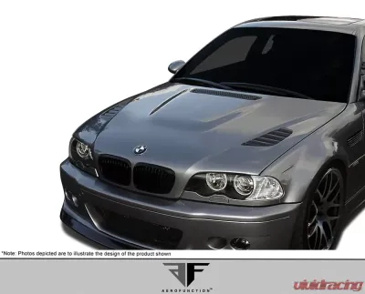 2001-2006 BMW M3 E46 AF-2 Hood ( GFK )- 1 Piece - 109678