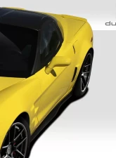 2005-2013 Chevrolet Corvette C6 Duraflex Stingray Z Side Skirt Rocker Panels - 2 Piece                                     - 109687 - Image 2