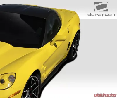 2005-2013 Chevrolet Corvette C6 Duraflex Stingray Z Side Skirt Rocker Panels - 2 Piece - 109687