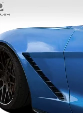 2005-2013 Chevrolet Corvette C6 Duraflex Stingray Z Front Fenders - 2 Piece                                     - 109688 - Image 2