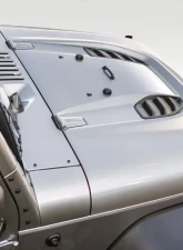 2007-2018 Jeep Wrangler Duraflex Power Dome Hood - 1 Piece                                     - 109692 - Image 11