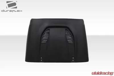 2007-2018 Jeep Wrangler Duraflex Power Dome Hood - 1 Piece - 109692