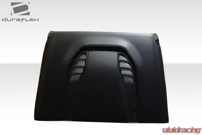 2007-2018 Jeep Wrangler Duraflex Power Dome Hood - 1 Piece - 109692