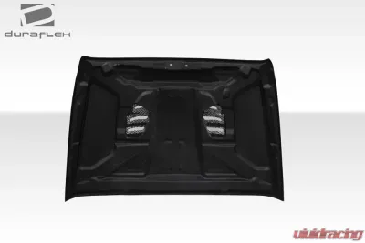 2007-2018 Jeep Wrangler Duraflex Power Dome Hood - 1 Piece - 109692