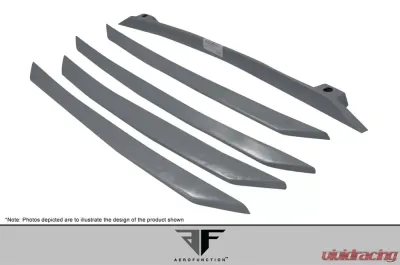 2013-2021 Land Rover Range Rover Urethane AF-1 Wide Body Grille ( PUR-RIM ) - 5 Piece (S) - 109710