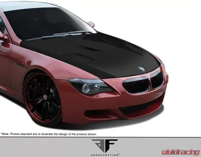 2004-2010 BMW 6 Series M6 E63 E64 Carbon AF-1 Hood ( CFP ) - 1 Piece - 109741
