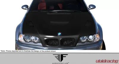 2001-2006 BMW M3 E46 Carbon AF-2 Hood ( CFP )- 1 Piece - 109742