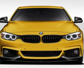 2014-2020 BMW 4 Series F32 Duraflex M Performance Look Front Spoiler Splitters - 3 Piece
