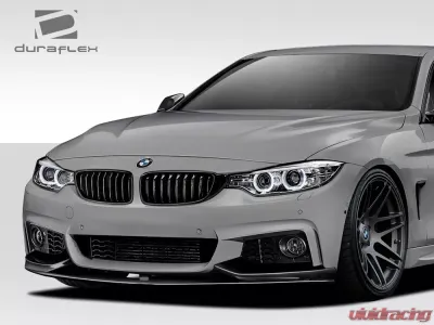 2014-2020 BMW 4 Series F32 Duraflex M Performance Look Front Spoiler Splitters - 3 Piece - 109781