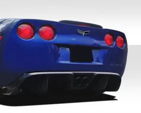 2005-2013 Chevrolet Corvette C6 Duraflex GT Racing Rear Diffuser - 5 Piece