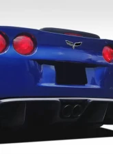 2005-2013 Chevrolet Corvette C6 Duraflex GT Racing Rear Diffuser - 5 Piece                                     - 109789 - Image 9