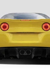 2005-2013 Chevrolet Corvette C6 Duraflex GT Racing Rear Diffuser - 5 Piece                                     - 109789 - Image 2