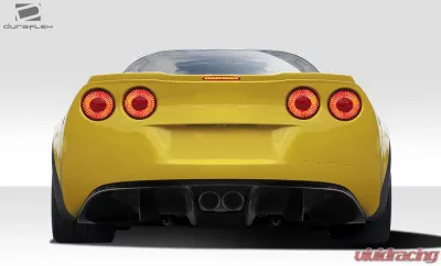 2005-2013 Chevrolet Corvette C6 Duraflex GT Racing Rear Diffuser - 5 Piece - 109789