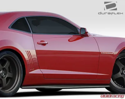 2010-2015 Chevrolet Camaro Duraflex Stingray Z Look Side Skirt Rocker Panels - 2 Piece - 109791