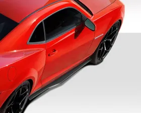 2010-2015 Chevrolet Camaro Duraflex Stingray Z Look Side Skirt Rocker Panels - 2 Piece