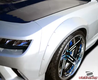 2010-2015 Chevrolet Camaro Duraflex Wide Body GT Concept Front Fender Flares - 2 Piece - 109799
