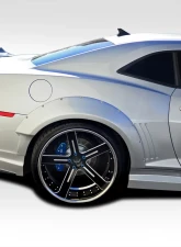 2010-2015 Chevrolet Camaro Duraflex Wide Body GT Concept Rear Fender Flares - 2 Piece                                     - 109800 - Image 7
