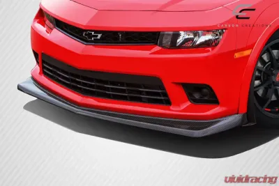 2014-2015 Chevrolet Camaro Carbon Creations Z28 Look Front Lip Under Air Dam Spoiler - 1 Piece - 109807