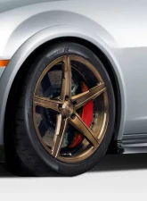 2010-2015 Chevrolet Camaro Duraflex Z28 Look Front Fender Flares - 2 Piece                                     - 109809 - Image 2