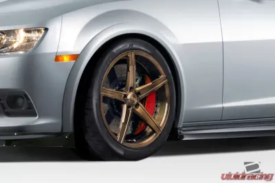 2010-2015 Chevrolet Camaro Duraflex Z28 Look Front Fender Flares - 2 Piece - 109809